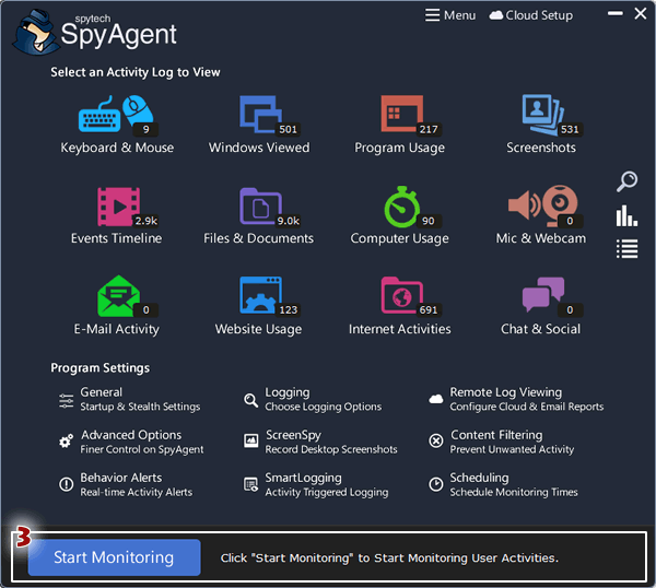 spyagent discoint code