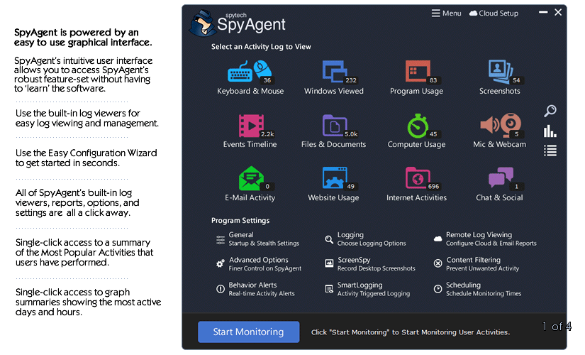 how to detect spyagent software