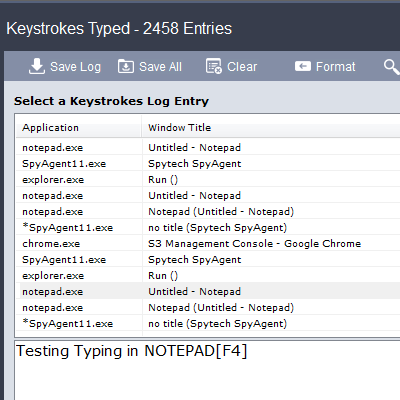 spytech keylogger